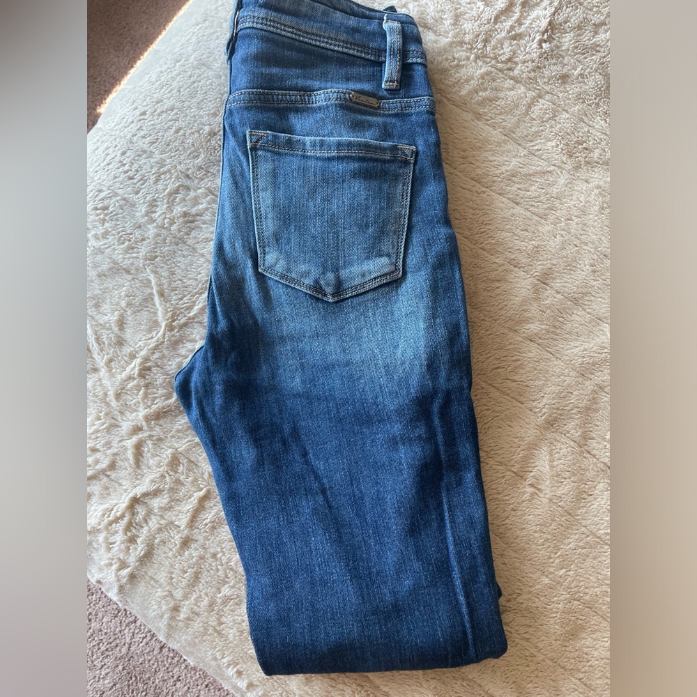 Women’s jeans flares and skinny jeans all high rise